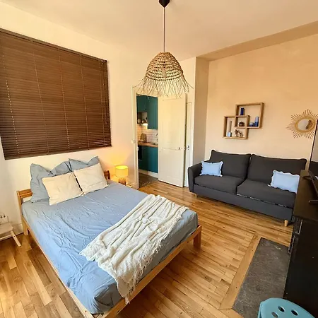 Apartamento Le Lazare T2 Confortable, 2 Voyageurs, Quartier Championnet